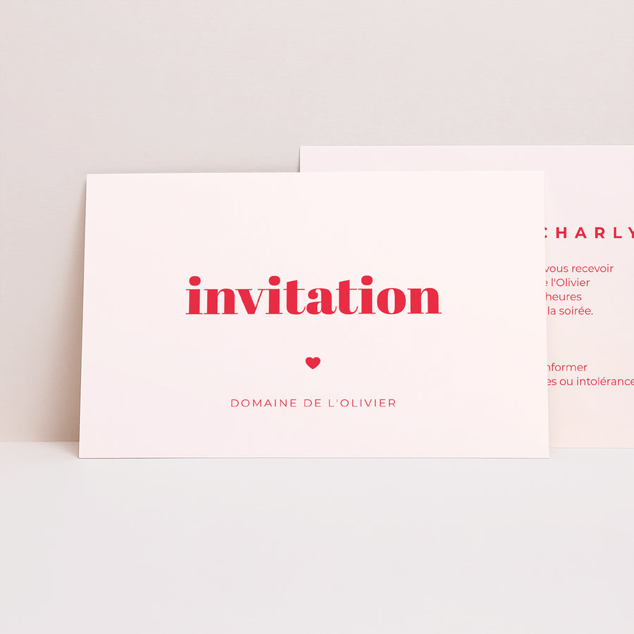 Invitations Mariage Paysage On se dit oui photo