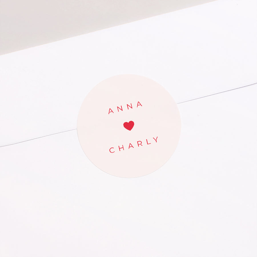 Sticker Mariage Rond On se dit oui photo