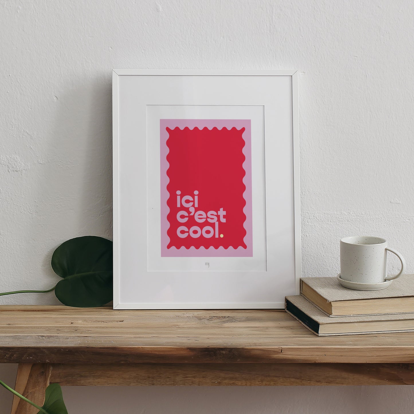 Affiche Objets Portrait Ici c'est cool photo N° 3