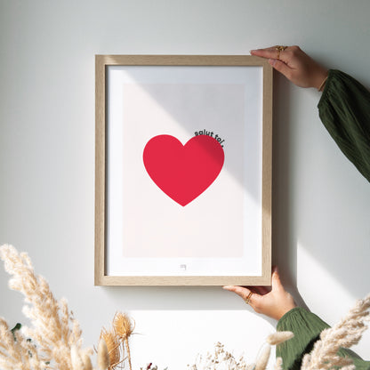 Affiche Objets Portrait Salut toi photo N° 2