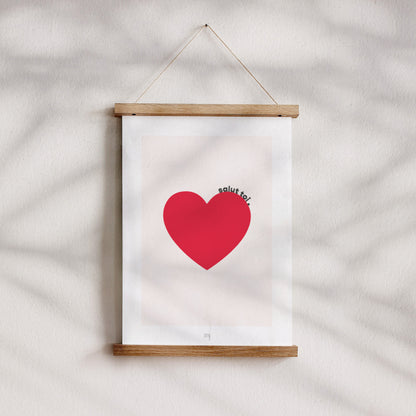 Affiche Objets Portrait Salut toi photo N° 4