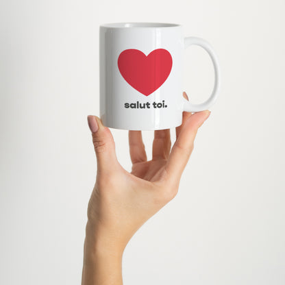 Mug Blanc Salut toi photo N° 2