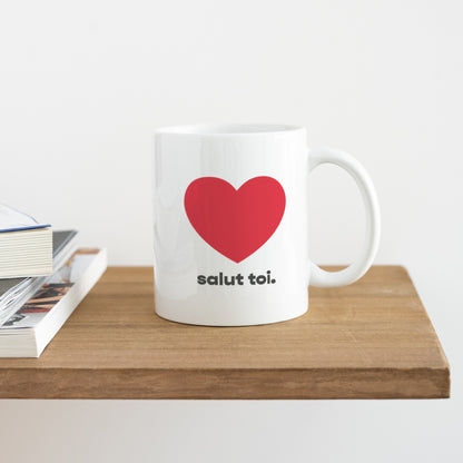 Mug Blanc Salut toi photo N° 4