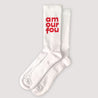 Chaussettes femme Blanches Amour fou II photo N° 1
