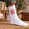 Chaussettes homme Blanches Amour fou II photo N° 2