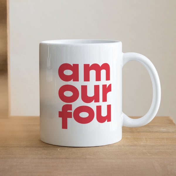 Mug Objets Blanc Amour fou II photo