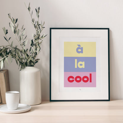 Affiche Objets Portrait A la cool photo N° 1
