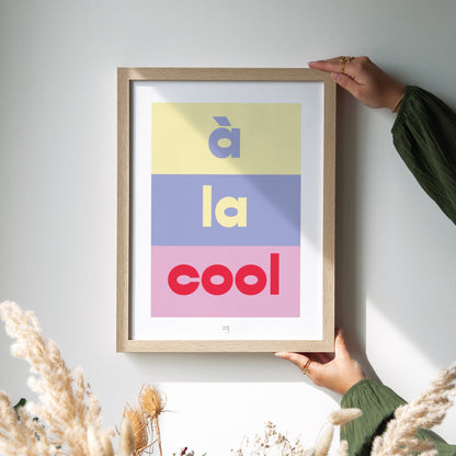 Affiche Objets Portrait A la cool photo N° 2