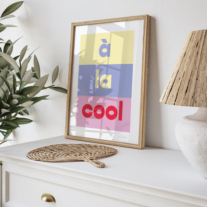 Affiche Objets Portrait A la cool photo N° 5