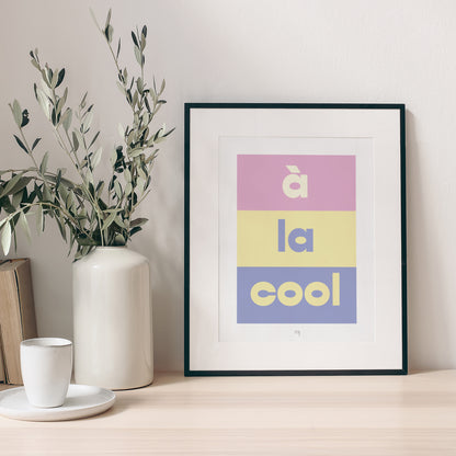 Affiche Objets Portrait A la cool II photo N° 1