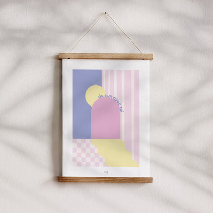 Affiche Objets Portrait Du sun avec toi photo N° 4