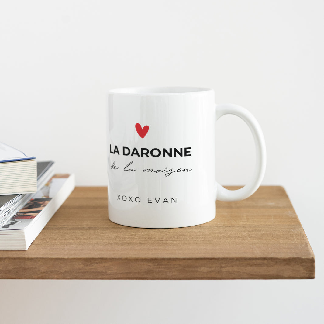 Mug Objets Blanc La Daronne photo N° 4