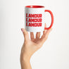 Mug Rouge L'Amour rose photo N° 2