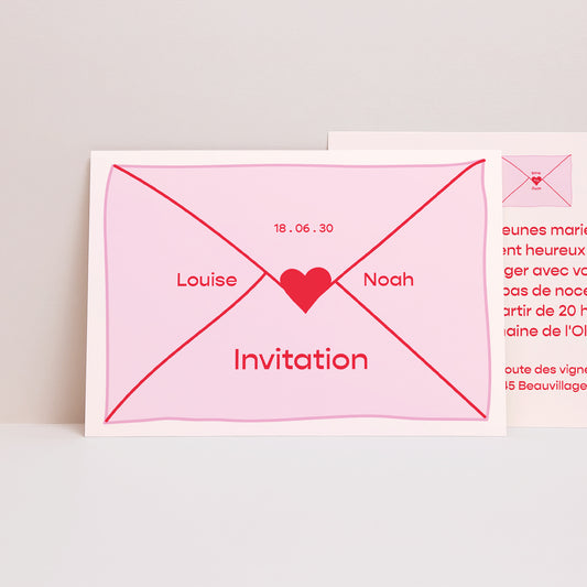 Invitations Mariage Paysage La surprise photo