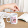 Mug Objets Blanc Pink foliage photo N° 3