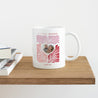 Mug Objets Blanc Pink foliage photo N° 4