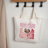 Tote bag Objets Anse en toile Pink foliage photo N° 1