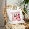 Tote bag Objets Anse en toile Pink foliage photo N° 2