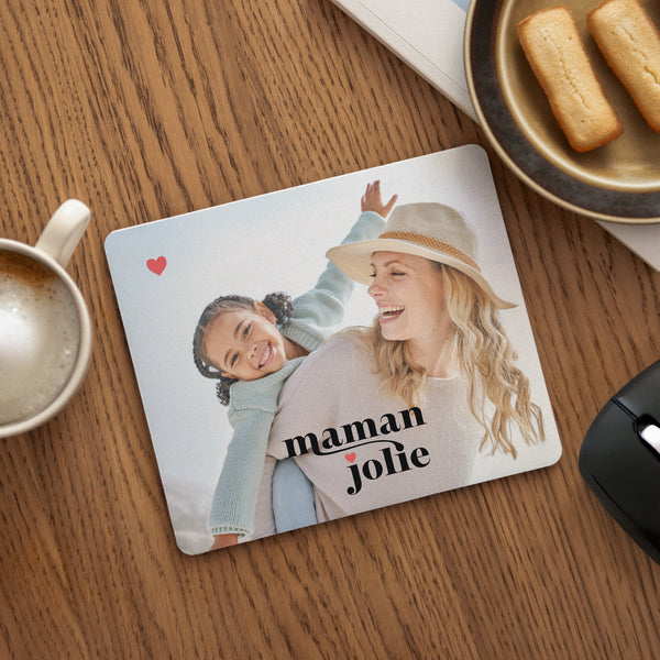 Tapis de souris Objets Rectangle Maman jolie photo
