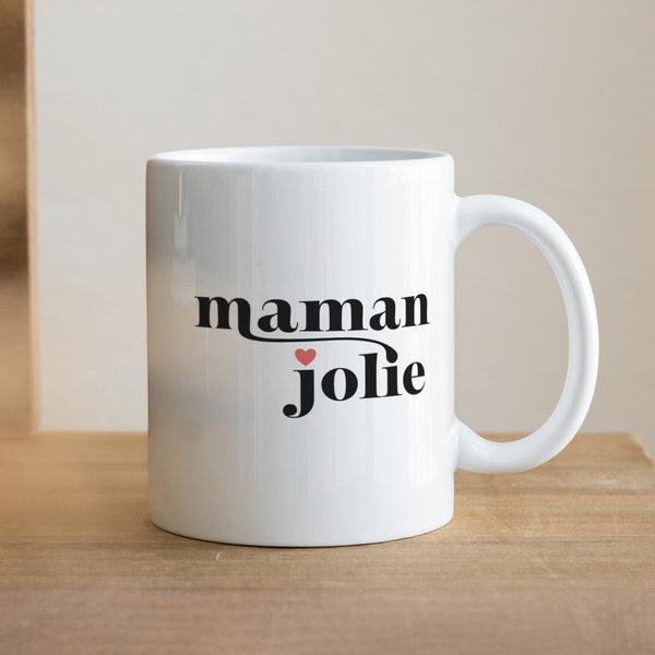 Mug Objets Blanc Maman jolie photo