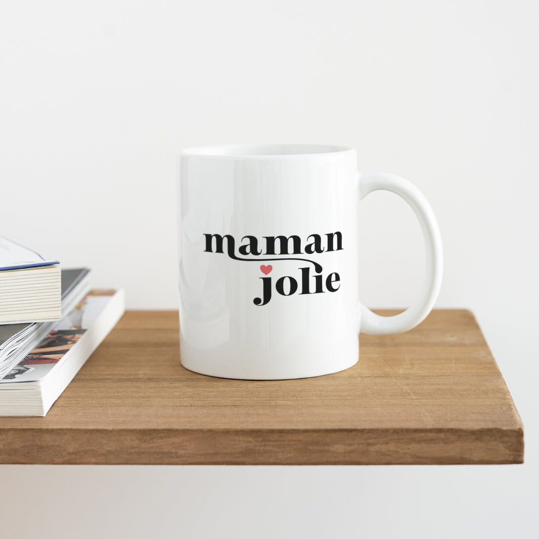 Mug Objets Blanc Maman jolie photo N° 4