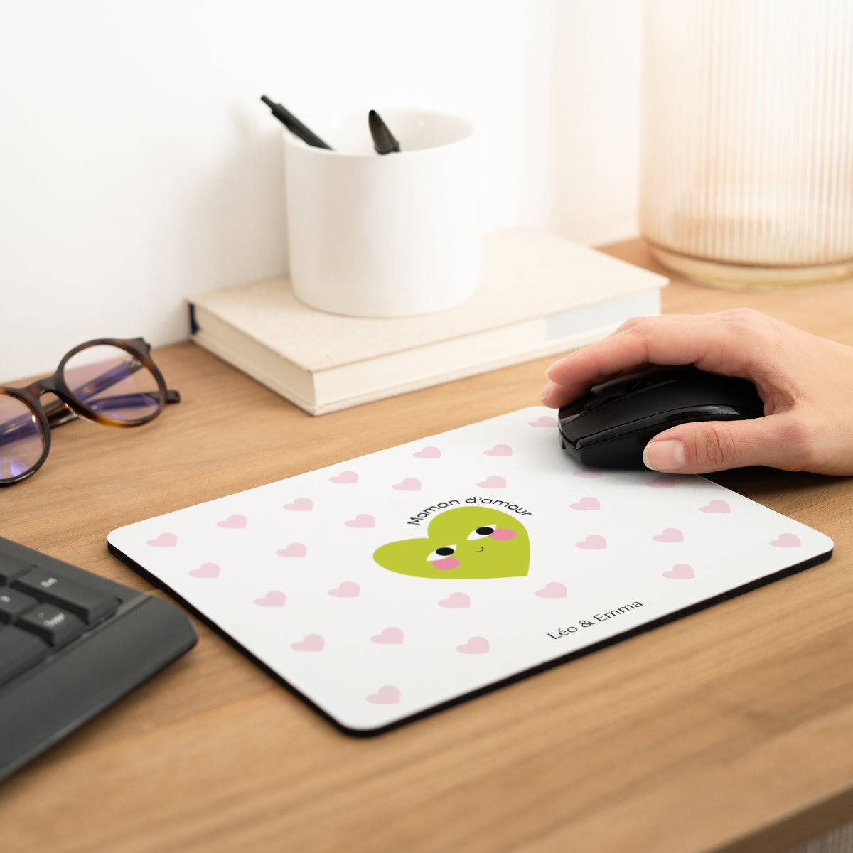 Tapis de souris Objets Rectangle Maman d'amour IV photo N° 2