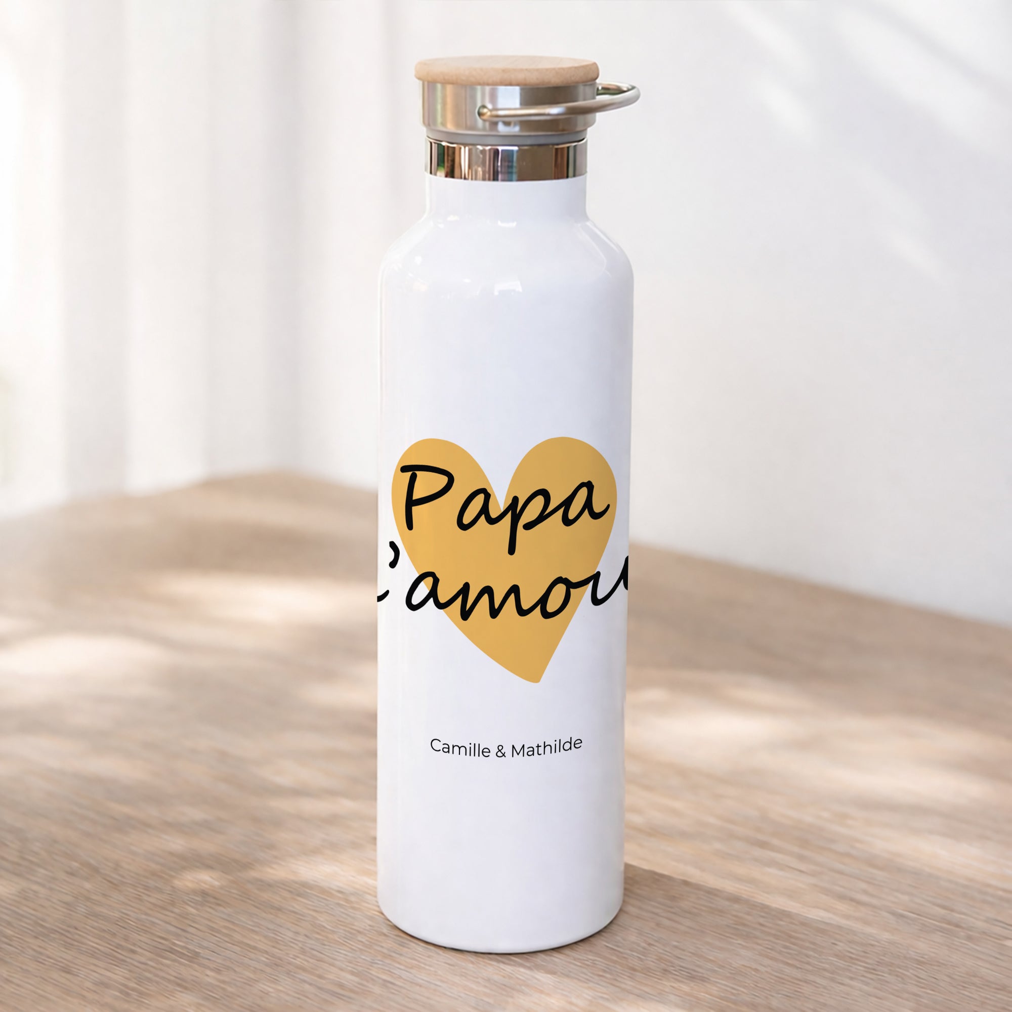 Gourde Objets 75 cl Papa d'amour III photo N° 1