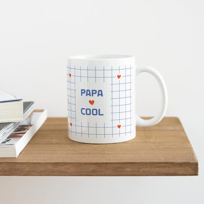 Mug Objets Blanc Papa cool photo N° 4