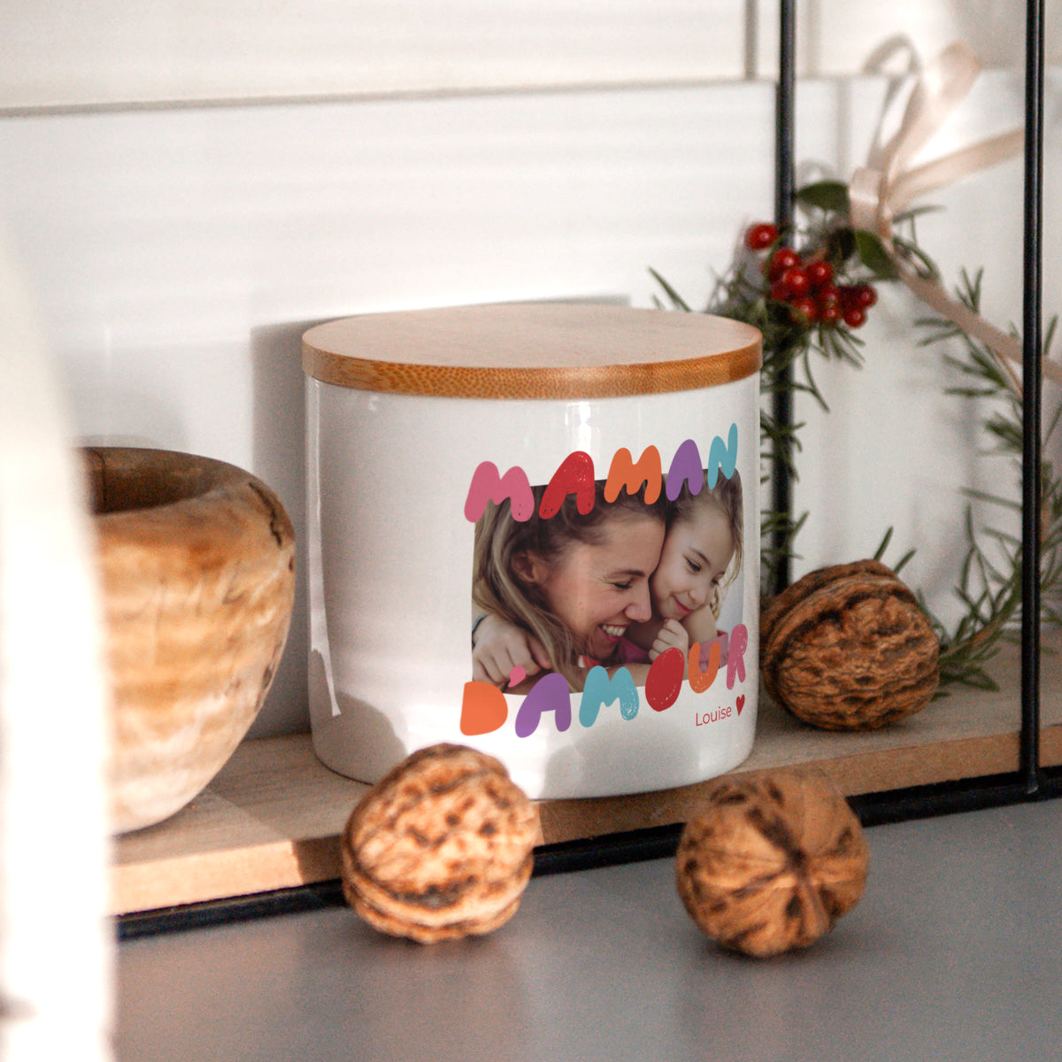 Pot en céramique 48 cl Maman d'amour III photo N° 4
