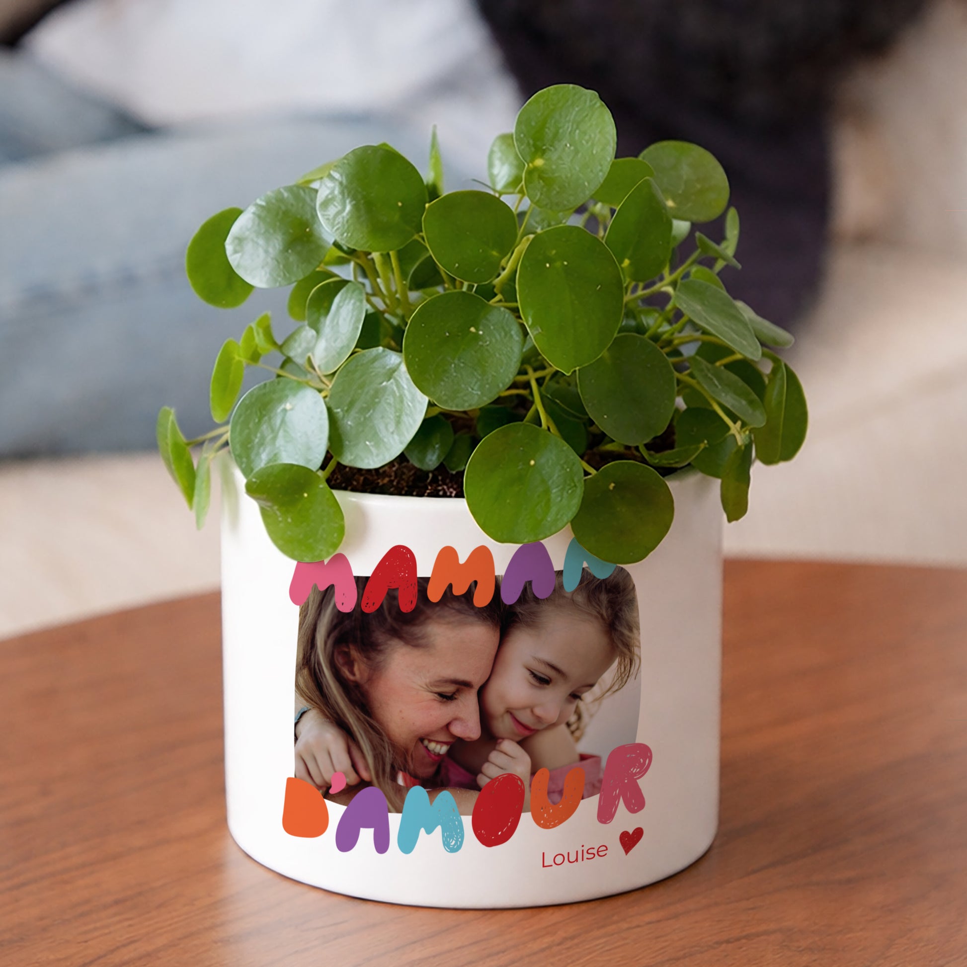 Pot de fleurs 48 cl Maman d'amour III photo N° 2