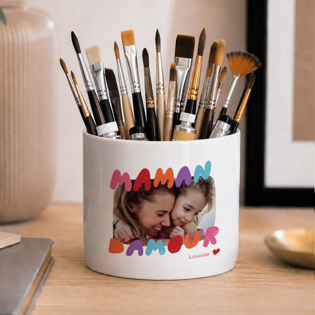 Pot à crayons 48 cl Maman d'amour III