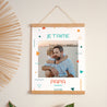 Affiche Portrait 30 x 40 cm Je t'aime papa photo N° 1