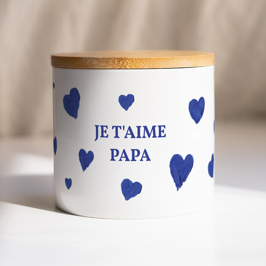 Pot en céramique Objets 48 cl De l'amour en peinture photo