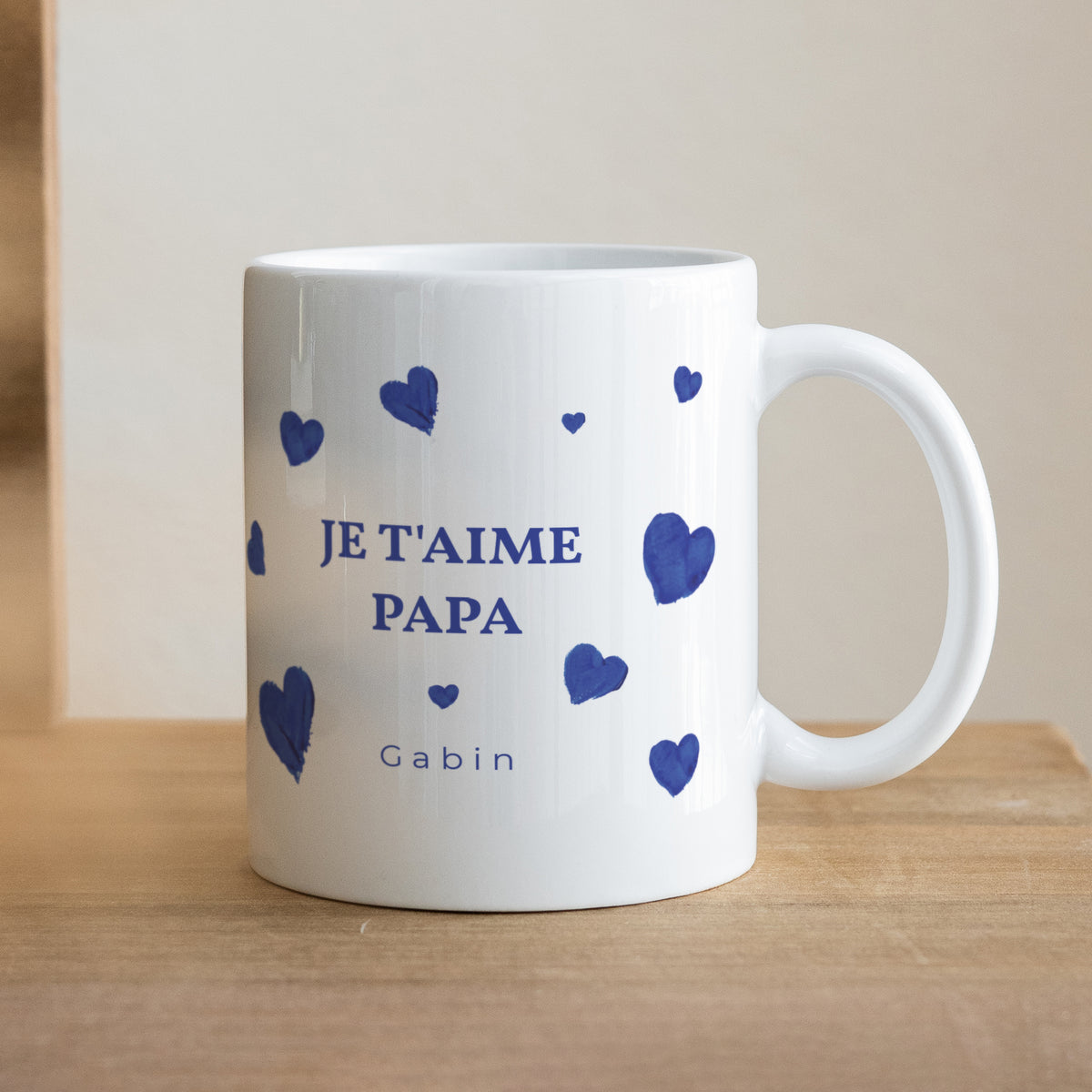 Mug Objets Blanc De l'amour en peinture photo
