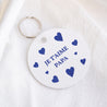 Porte-clés Objets Rond De l'amour en peinture photo N° 1