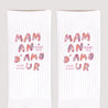 Chaussettes femme Blanches Maman sunrise photo N° 3