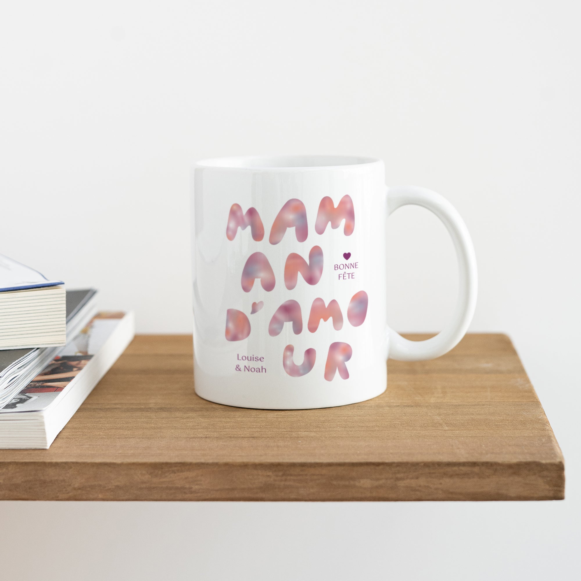 Mug Objets Blanc Maman sunrise photo N° 4