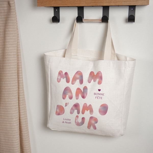 Tote bag Objets Anse en toile Maman sunrise photo