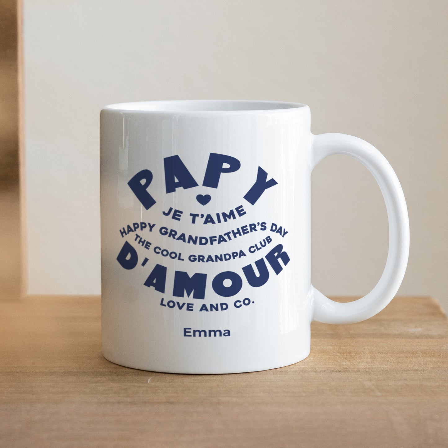 Mug Objets Blanc Héro d'amour photo N° 1