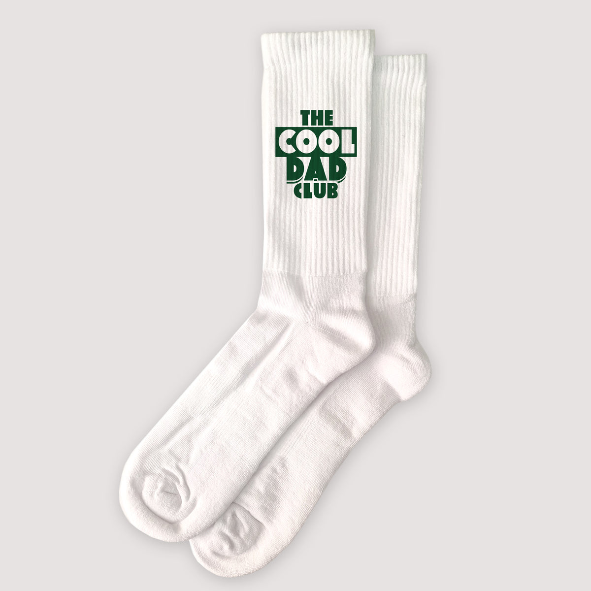 Chaussettes homme Blanches COOL DAD CLUB photo N° 1