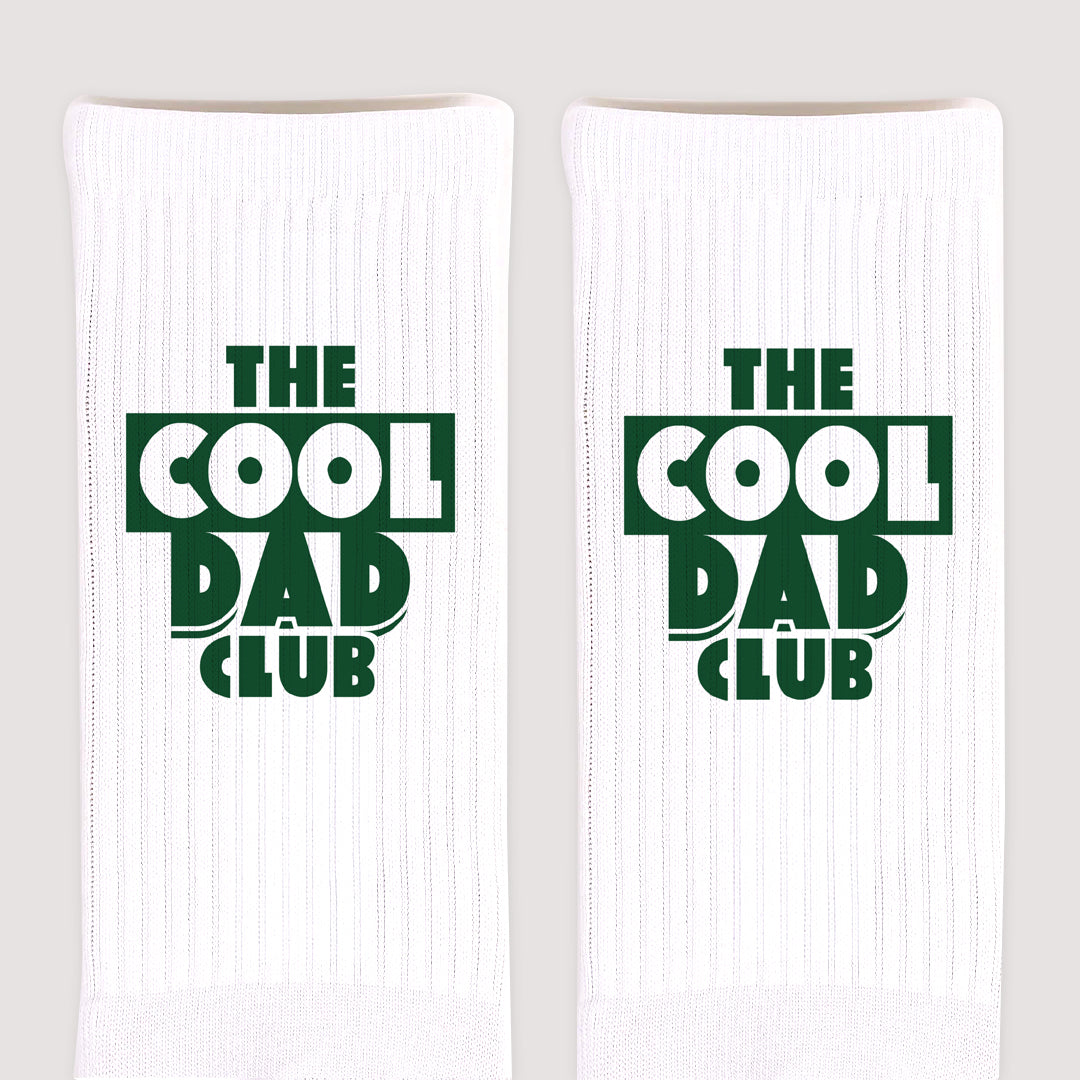 Chaussettes homme Blanches COOL DAD CLUB photo N° 3