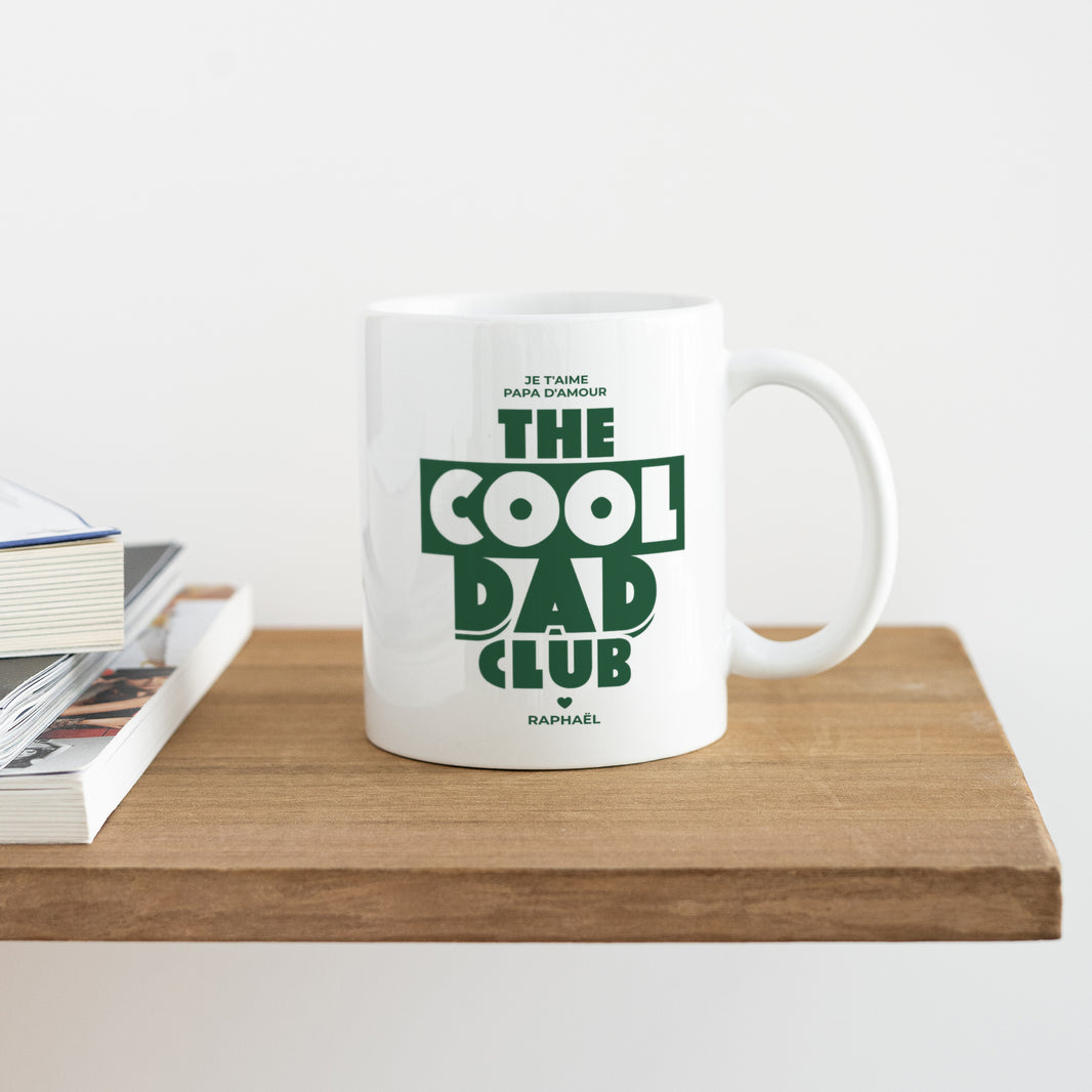 Mug Objets Blanc COOL DAD CLUB photo N° 4