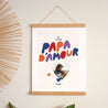 Affiche Portrait 30 x 40 cm Love colors photo N° 1