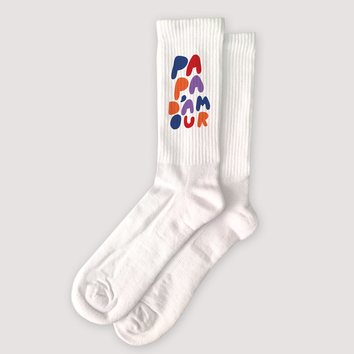 Chaussettes Blanches Love colors photo N° 1