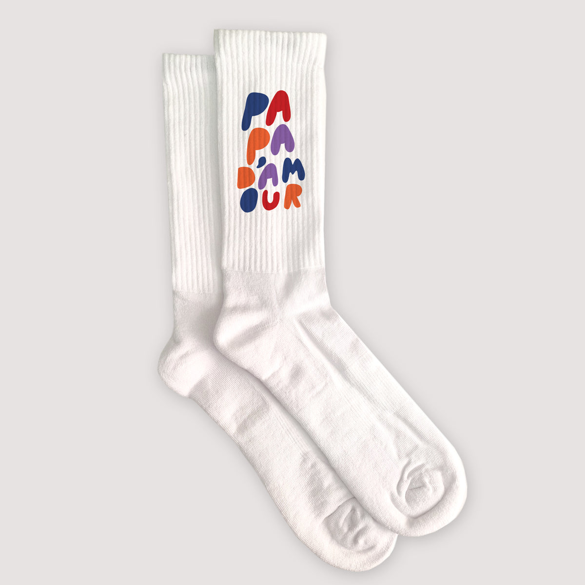 Chaussettes Blanches Love colors photo N° 3