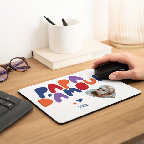 Tapis de souris Objets Rectangle Love colors