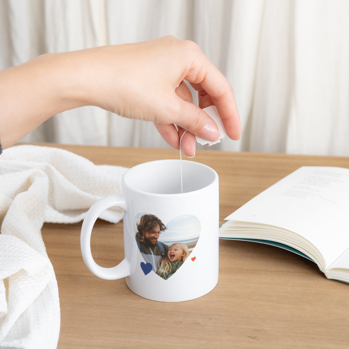 Mug Objets Blanc Love colors photo N° 3