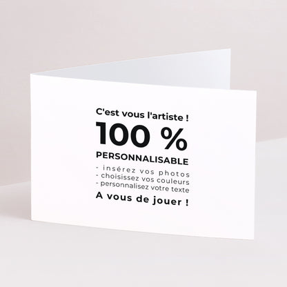 Faire-part Mariage Double volet paysage Do It Yourself 6 photo N° 1