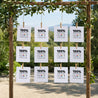 Plan de table Mariage Lot de 12 Do It Yourself VI photo N° 2