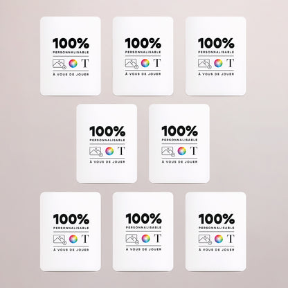 Faire-part Mariage Lot de 8, magnétique, rectangle coins arrondis Do It Yourself VI photo N° 3